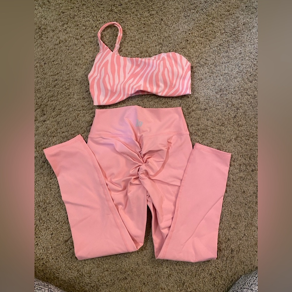 Women's Pink Athletic Shorts